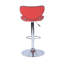 Hoke Swivel Upholstered Counter Stool with Metal Frame-1486247867
