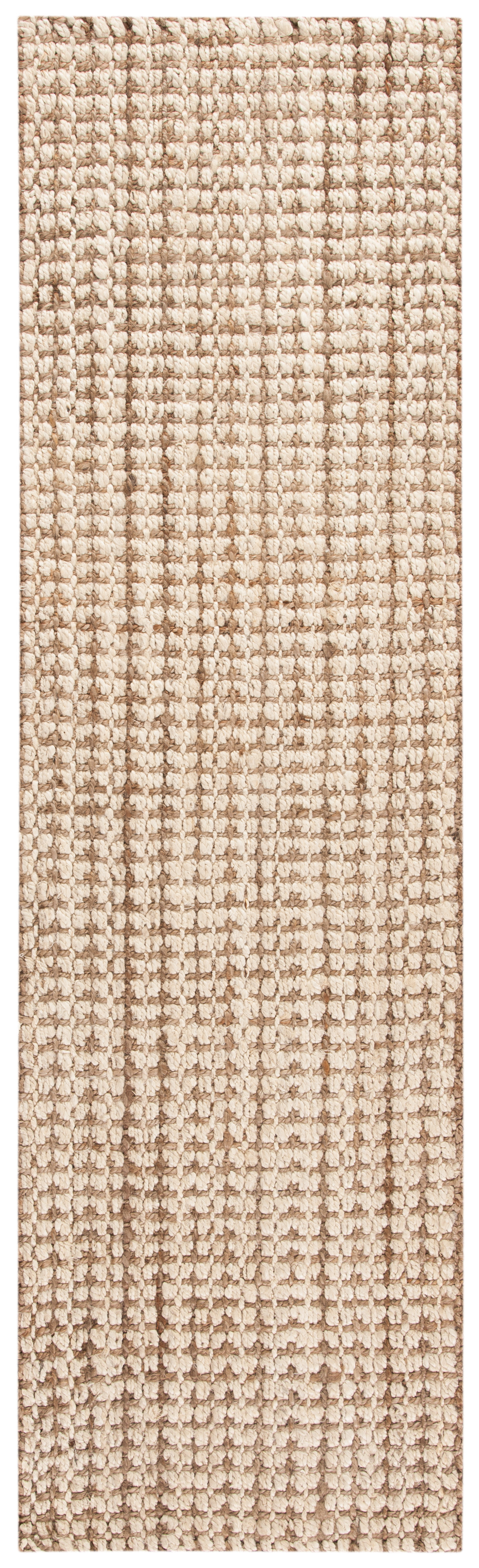 Bay Isle Home™ Tressie Hand-Woven Flatweave Jute Ivory Area Rug ...