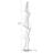 Artistic Bamboo Joint Silk Bedroom Decorative Lamp