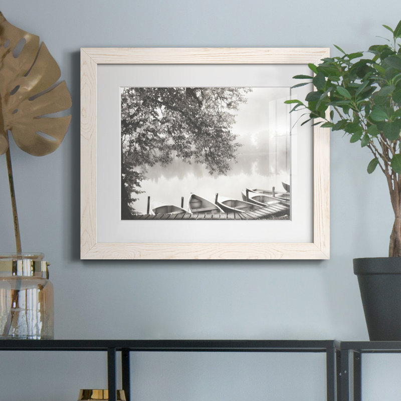 Morning par J Paul - reproduction de photo sur papier encadrée, H 24 po x l 18 po x P 1,5 po, Cadre blanc