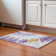 Tapis mauve Premium lavable à la machine