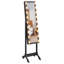 Jevale Jewellery Cabinet with Mirror Jewelry Armoire-745268698