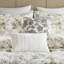 Elegant Cotton Sateen Bedding Set With Floral Design For Home