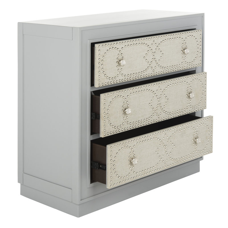 Ahumada Accent Chest, Light Gray