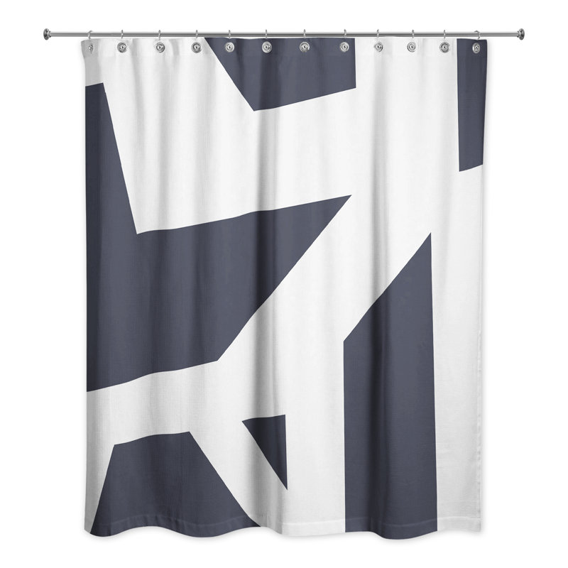 Rideau de douche Rumesa, Bleu marine