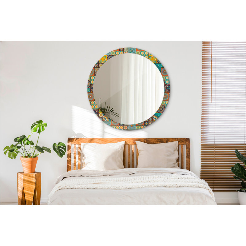 Huldar Glass Flat Wall Mirror