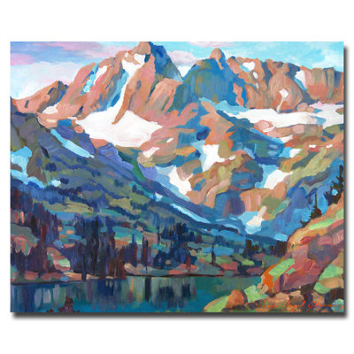 « sierra nevada silence » par david lloyd’s glover, reproduction d’art sur toile tendue encadrée