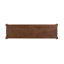 Console 47 po x 14 po x 30 po en bois brun rustique avec pieds en spirale tournés et tablette inférieure (table basse incluse)