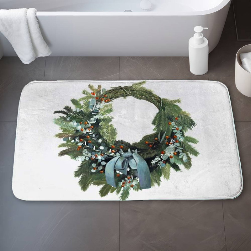 Winham Microfiber Non-Slip Bath Mat