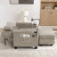 Chaise d'appoint moderne avec repose-pieds-130134396