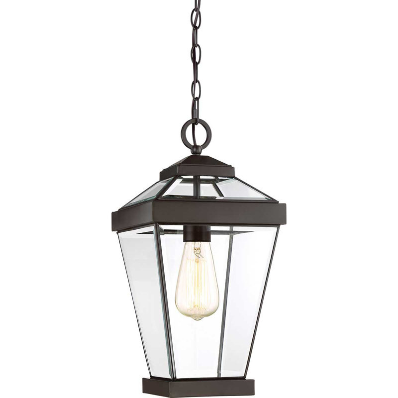 Guilbert Outdoor Hanging Lantern, 41.3cm H x 20.3cm W