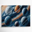 «Space Jupiters lunes», art mural sur toile gris-399772025
