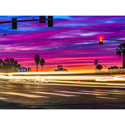 " Colorful And Vibrant Sunset At Corner | University Heights, San Diego " by Brian Mc Clean