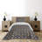 Rustic Geometric Shapes Coverlet-41886795