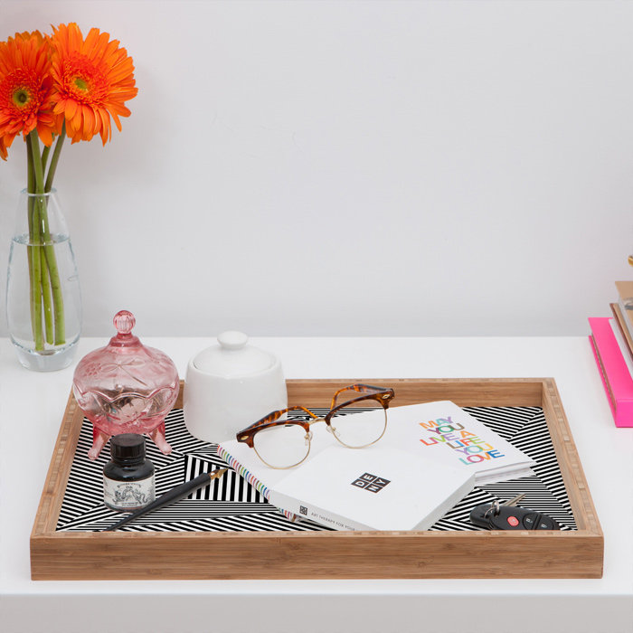 Babyboy Bamboo Tray, 1.75'' H x 18'' W x 14'' D