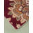 Solomonia Hand Tufted Wool Eco-Friendly Area Rugs - Runner, Dark Red Color, Floral Modern Design, High Pile Thick Handmade Anti Skid Area Rugs for Living Room, Bed Room-1276317449-1286523223