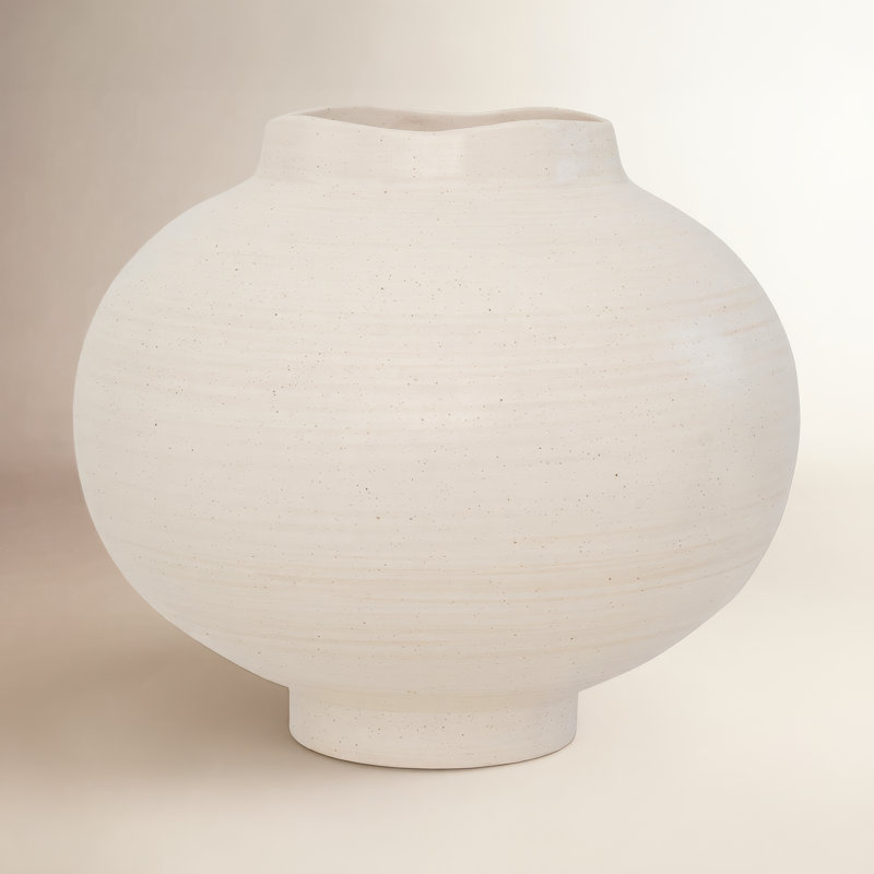 Vase de table en faïence Kyron