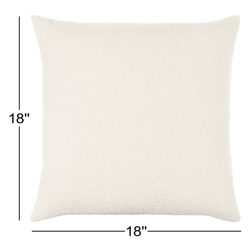 Ellender Accent Throw Pillow with Fill, 18" x 18", Pillow Cover Only - No Insert