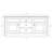 Fireside Lodge Cedar Log Vanity - 6-foot - Slab Style Top - Natural - Liquid Glass - Sink Center-1007173971-1007173974