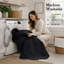 Ensemble de couvre-lit matelassé en microfibre à motif floral-124308877-124308873