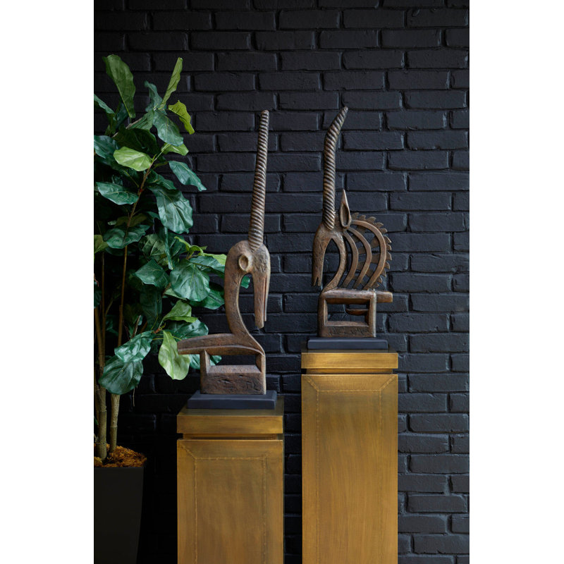 Springbok Chi Wara Figurines & Sculptures