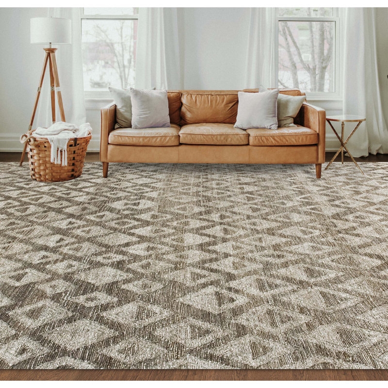 Geometric Area Rug, Rectangle 8' x 10'
