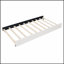 Élégant lit plateforme tapissier avec 2 tiroirs et 1 lit gigogne, combinant style, rangement et couchage pour les chambres à coucher modernes.-1023144261-1023144263