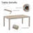 Outdoor 9-piece Extendable Dining Table Set