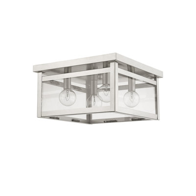 Amores Glass Flush Mount