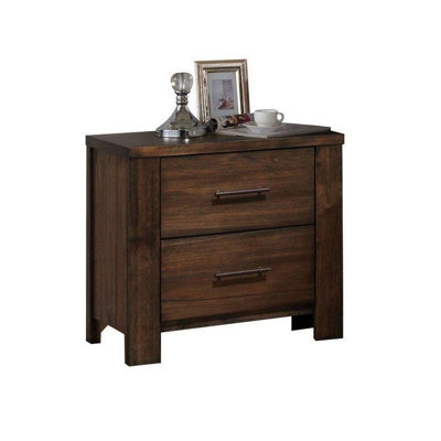 Silas 2 Drawer 28" W Nightstand by Latitude Run