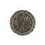 ROOKWOOD KNOB IN FLORENTINE PLATE-1333808229