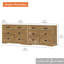 Commode 6 tiroirs 94,5 po Laziza-497406633
