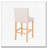 Tufted Wingback Barstool-847614023