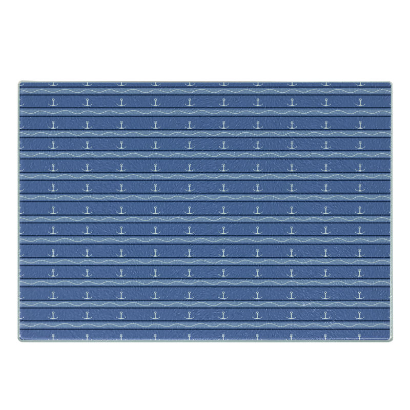 Planche à découper en verre trempé Ambesonne