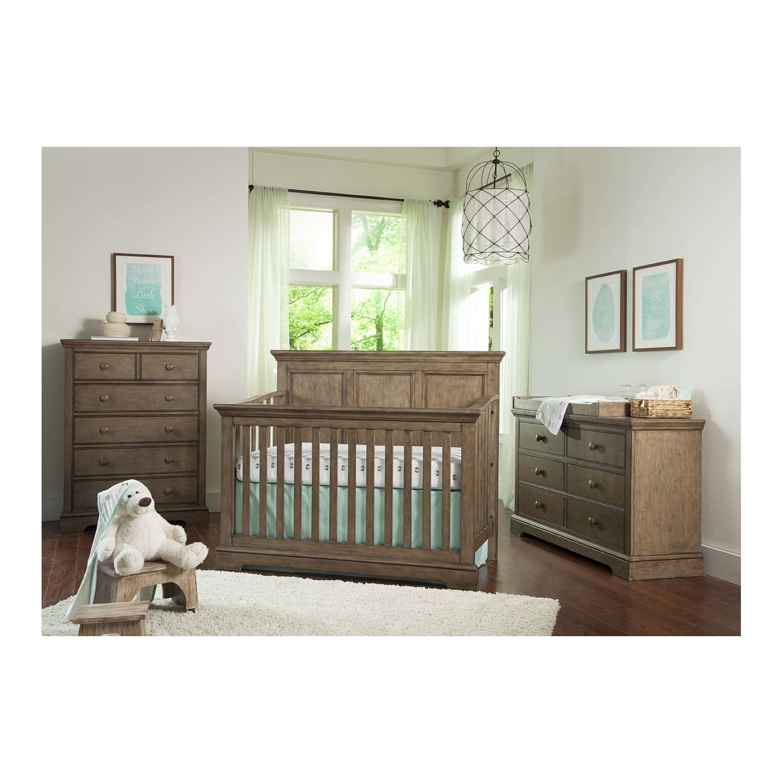 Charter Crib, Cashew