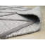 Gray Hand-Knotted Wool Nested Diamond Motif Geometric Modern Contemporary Carpet Rug-1381146744