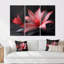 Goulart - Ensemble de décoration murale hibiscus-107196489-107196490