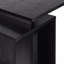 Bureau d'ordinateur, bureau à domicile, à gauche, à droite, tablettes de rangement, L 55 po, bureau, ordinateur portable, stratifié noir, métal noir, contemporain, moderne-1212441256