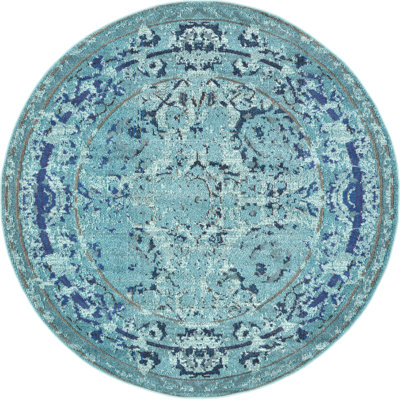 Colfin Washable Floral Indoor Rug