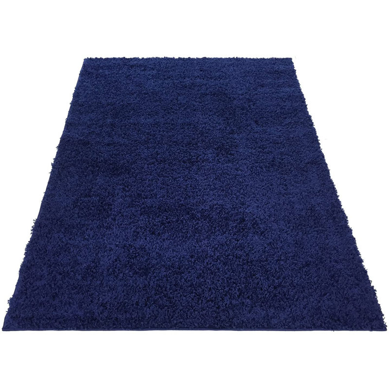 High Pile Shaggy Area Rugs, Rectangle 4' x 5'3"