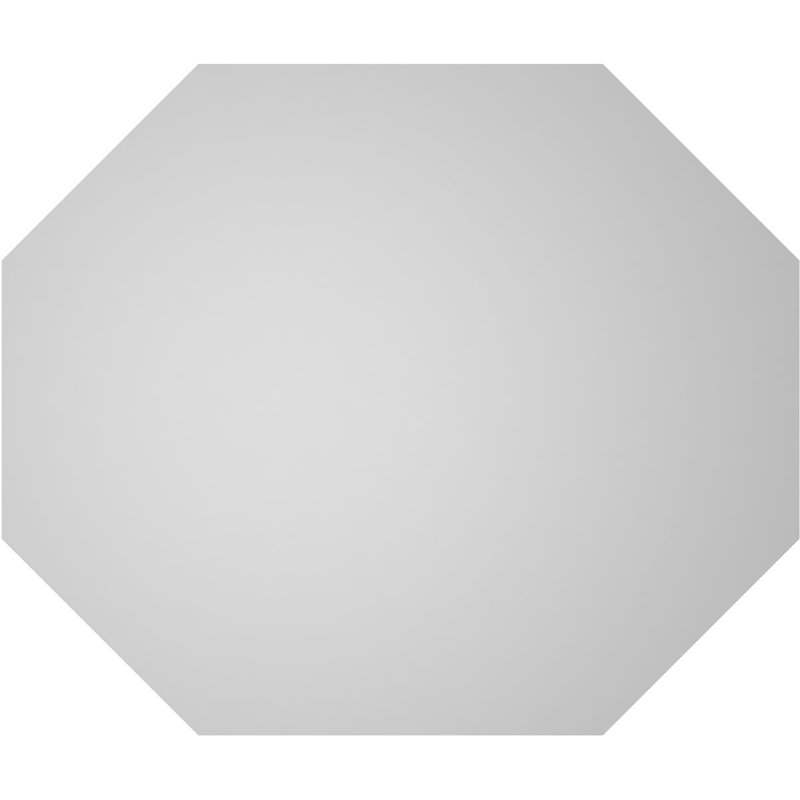 Évent horizontal gondole allongé en surface octogonal Signature, H 32 po x l 38 po x P 1,5 po