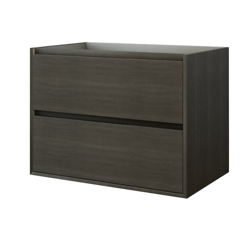 Base de meuble-lavabo simple pour salle de bain 29" seulement Swiftsure, Chêne foncé