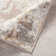 TOWN & COUNTRY LUXE Opaline Bold Marble Area Rug with Glam Metallic Ribbed Texture Pile, Taupe
