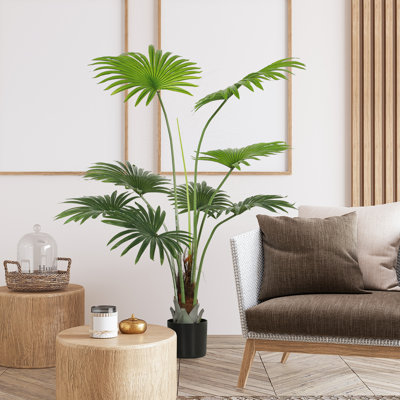 Faux Palm Tree in Pot
