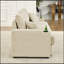 Canapé moderne avec causeuse avec rangement, canapé à assise profonde avec porte-gobelets et porte-téléphone, canapé en velours côtelé beige pour le salon-1738814496