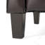 Fauteuil inclinable rembourré réglable avec repose-pieds extensible-1807060767