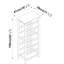 Abderahmane Solid Wood Freestanding Wine Bottle Rack-761202408