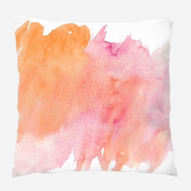 Housse et insert de coussin carré Brevard, Microsuède, Intérieur