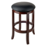 Stoneridge Swivel Upholstered Counter Stool with Solid Wood Frame
