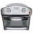 12.5 Quart 7-In-1 Convection Toaster Oven, 1500W, Stainless Steel, With 5 Pre-Set Menus – Roast, Bake, Grill, Broil, Toast, Dehydrate & Defrost, Silver